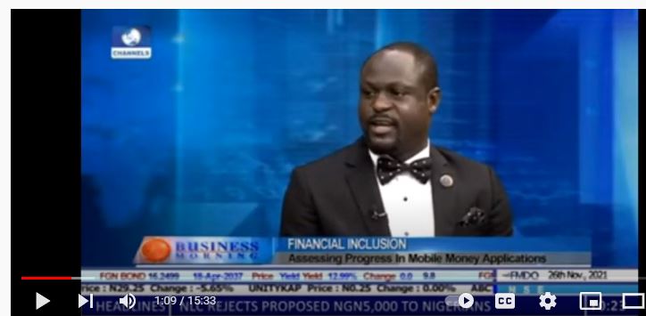 The National President of AMMBAN, Victor Olojo on Channels’ Business Morning Show